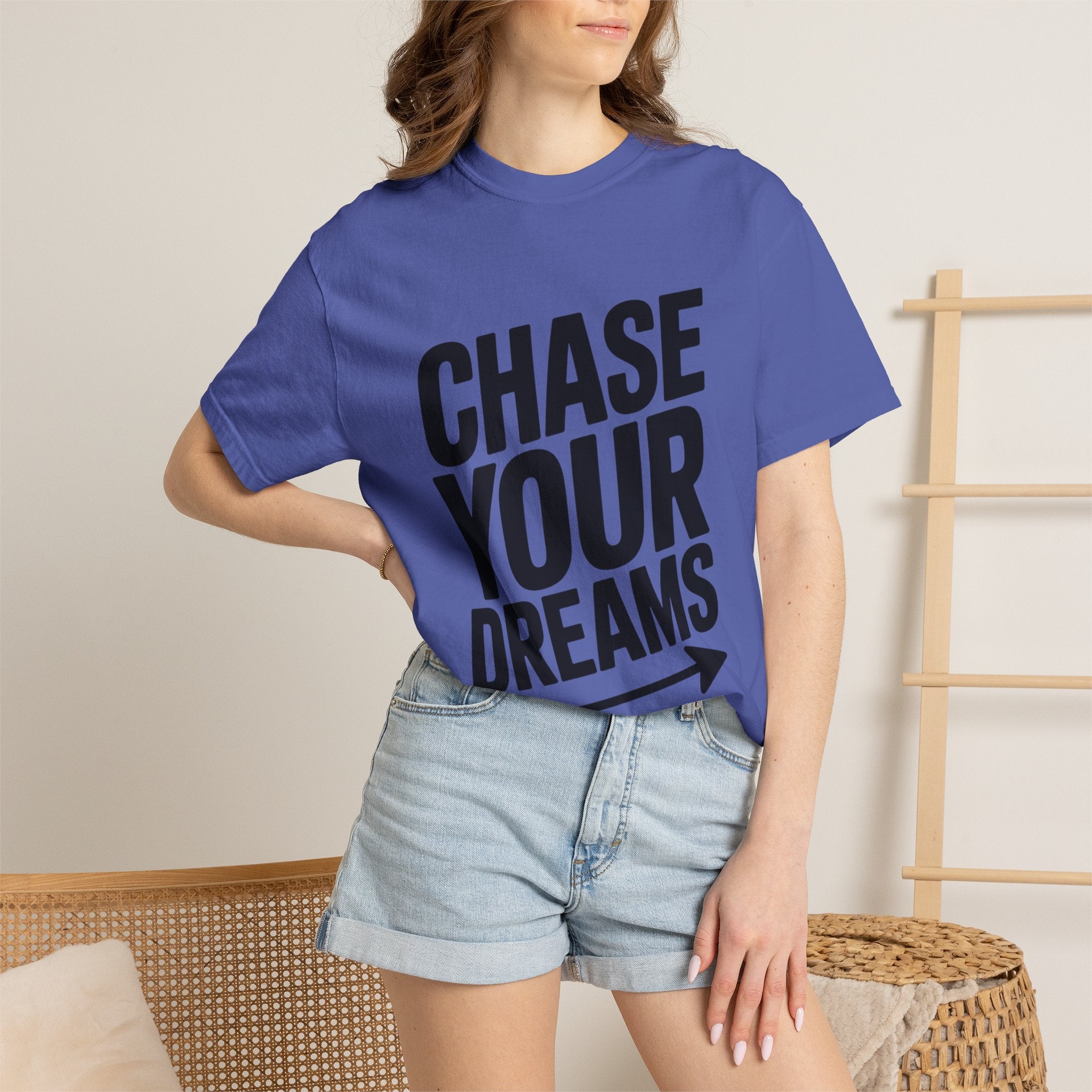 Chase Your Dreams Typography T-Shirt