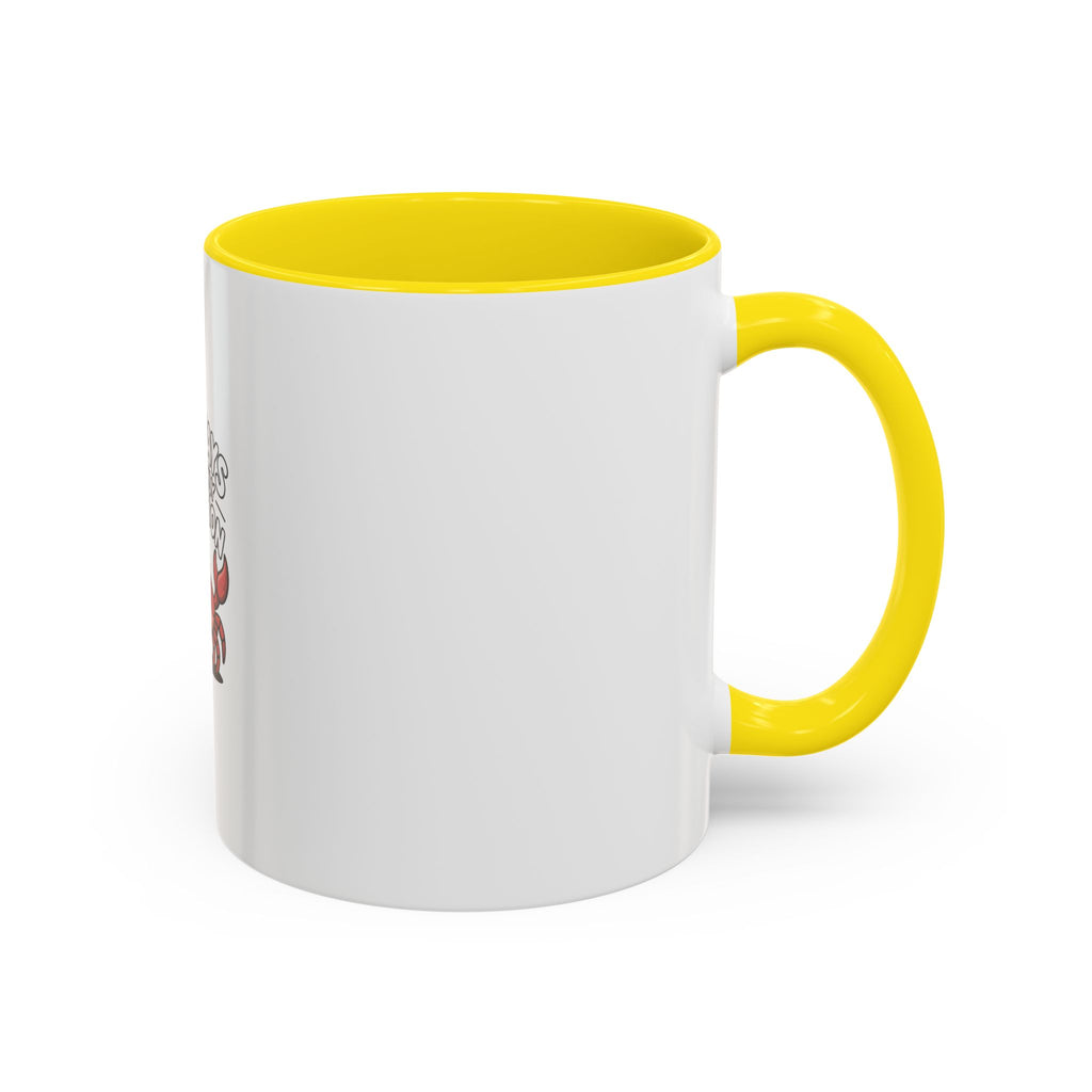 Funny Crab Mug, Sideways Is My Only Direction Coffee Mug, Cute Crab Lover Gift, Beach Ocean Animal Mug for Coffee Tea Lovers