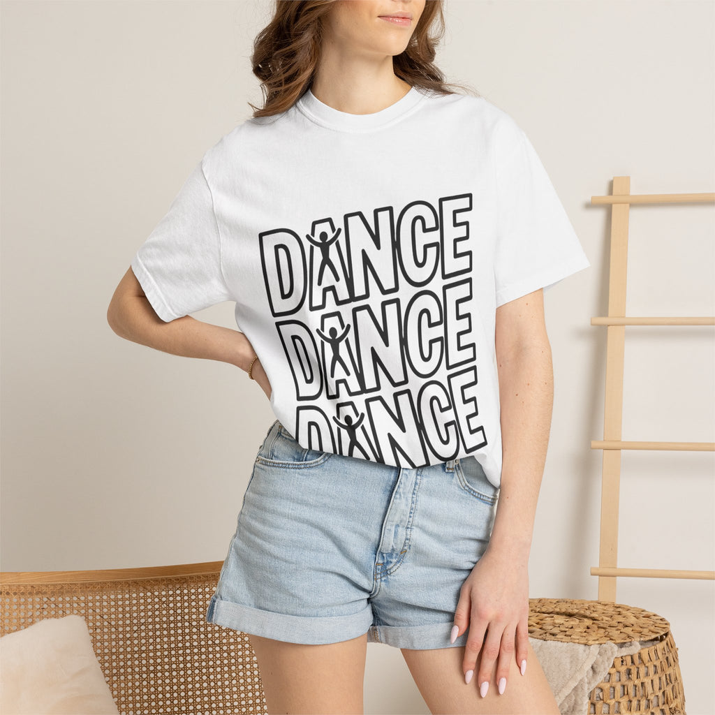 Dance Dance Dance Typography T-Shirt