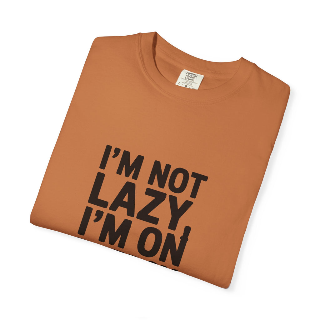 I'm Not Lazy I'm On Energy Saving Mode Shirt, Funny Sarcastic T-Shirt, Lazy Day Tee, Gift for Introvert