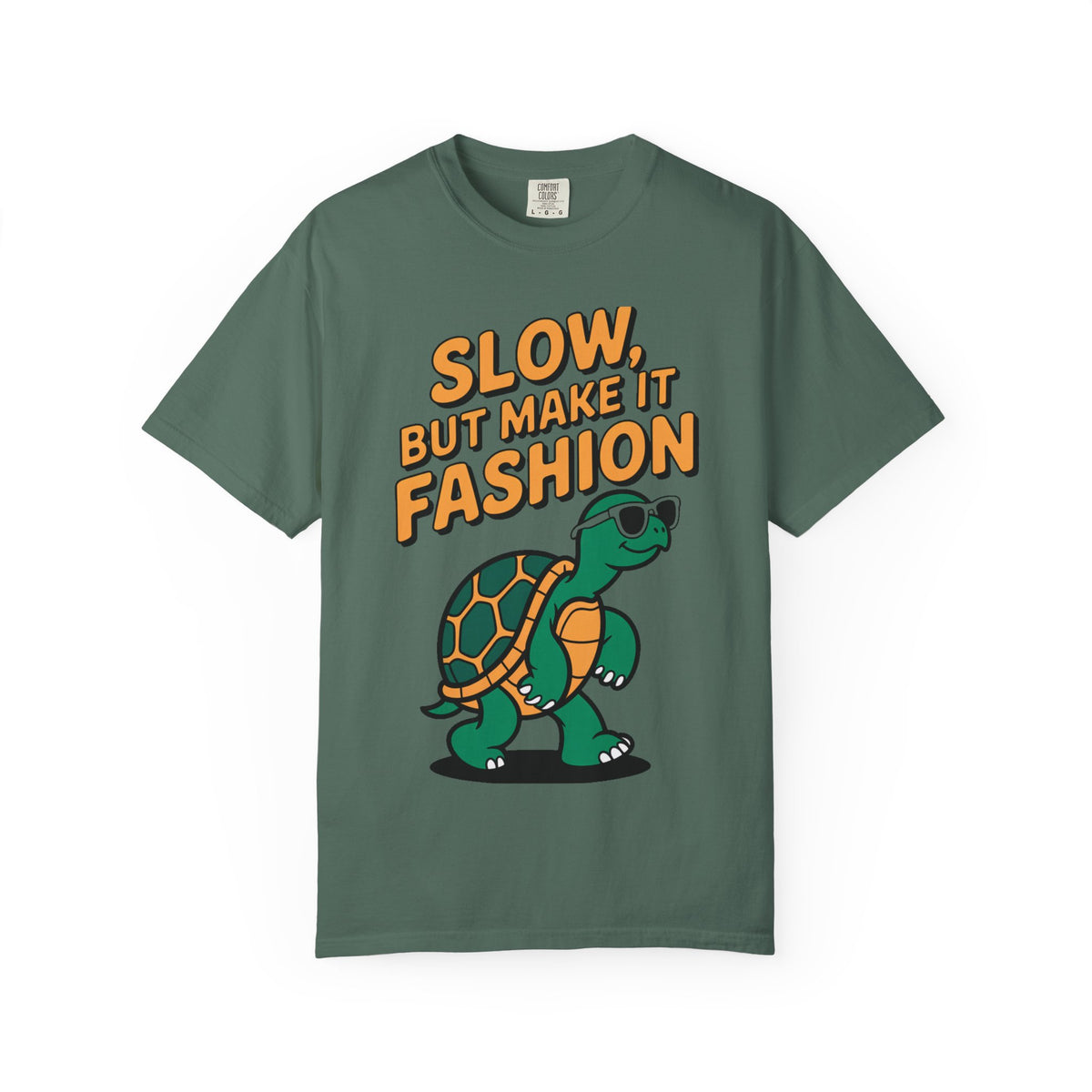Slow But Fashion Turtle Shirt, Funny Turtle Sunglasses T-Shirt, Cute Turtle Lover Gift, Sarcastic Animal Tee