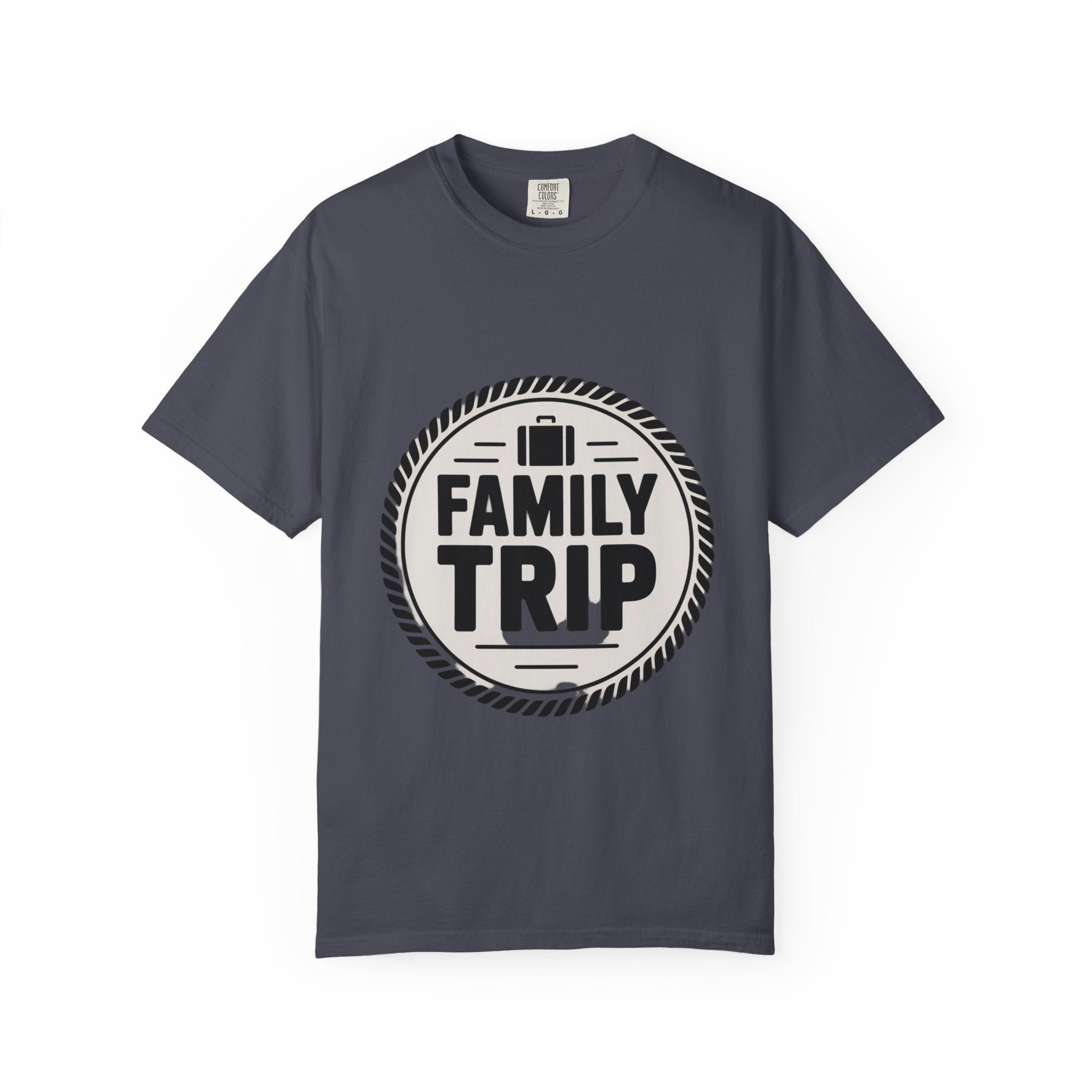 Coin Badge Family Trip T-Shirt