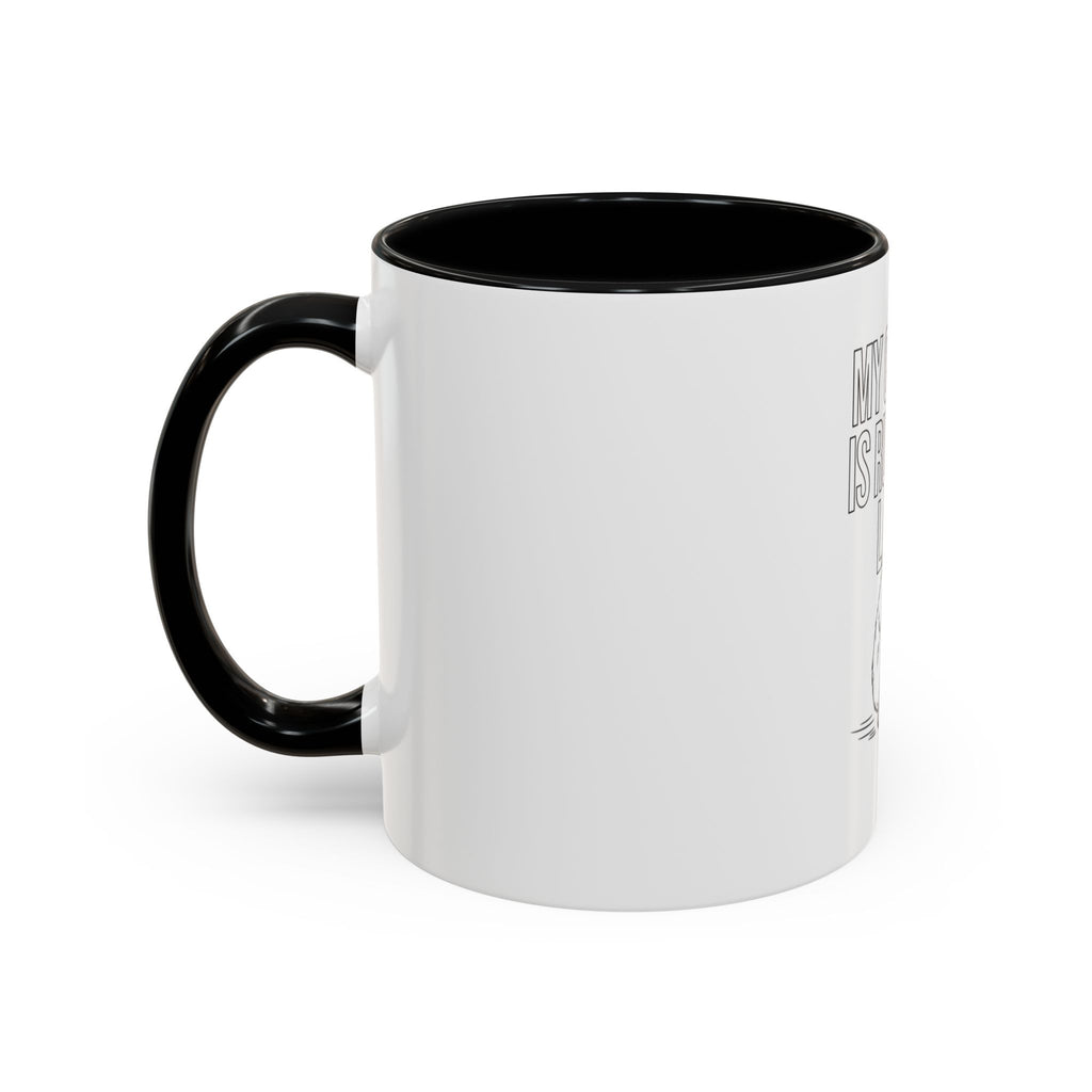 Coffee Mug — "My Cardio Is Running Late" Lazy Sloth Funny Gift