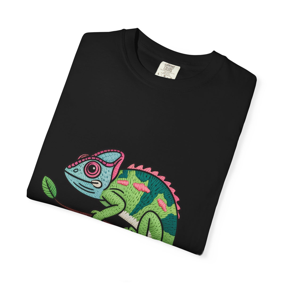 Cute Chameleon Shirt, Chameleon On A Branch T-Shirt, Cartoon Reptile Lover Gift, Funny Chameleon Tee