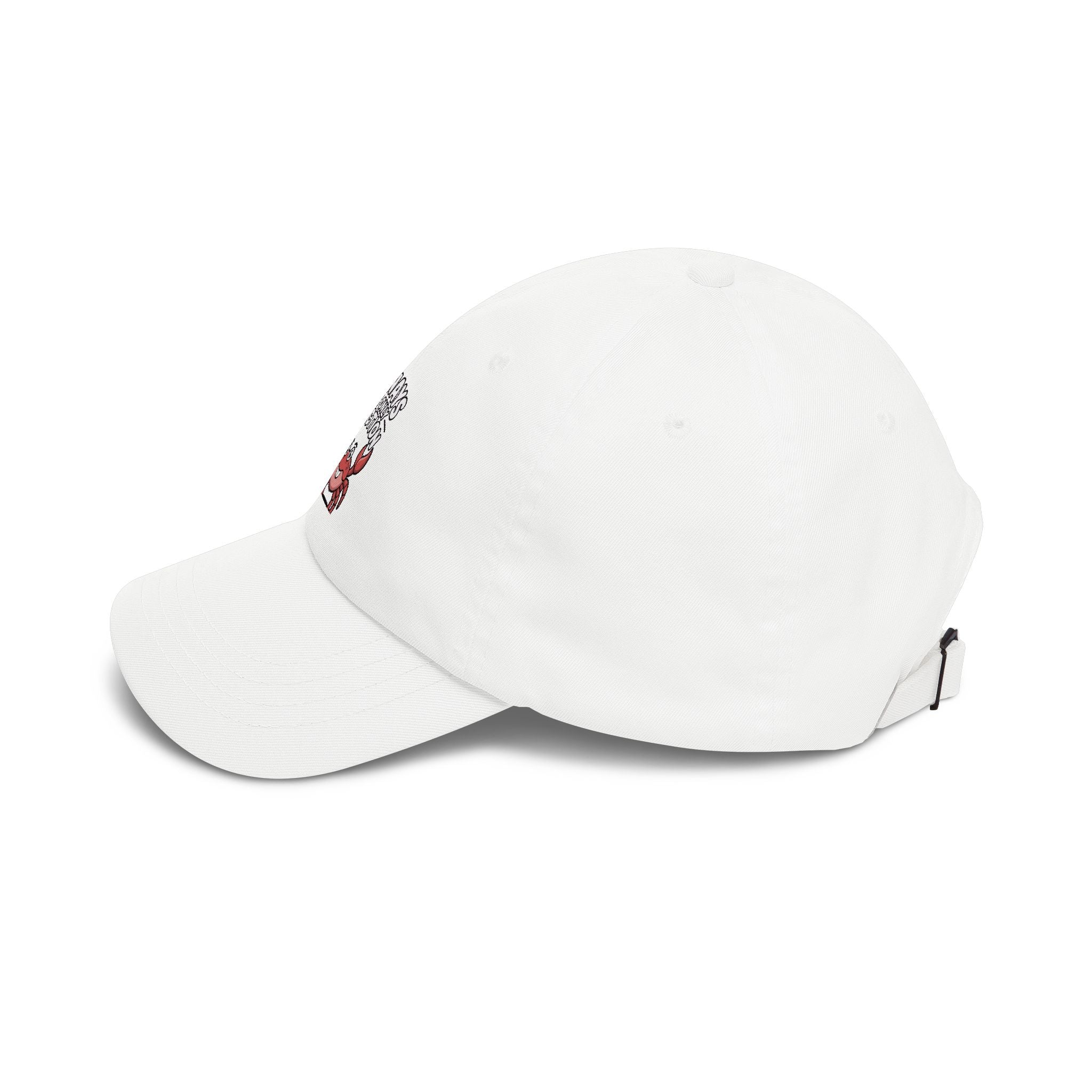 Funny Crab Dad Hat, Sideways Is My Only Direction Cap, Cute Crab Embroidered Hat, Beach Lover Gift, Funny Ocean Animal Cap