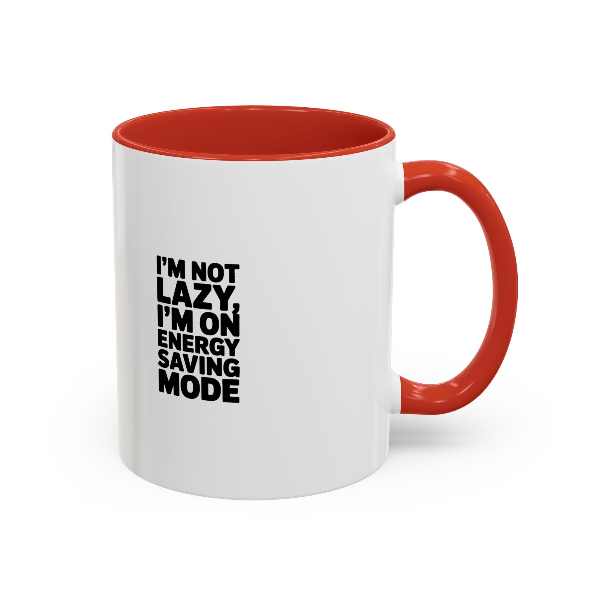 Funny Energy Saving Mode Mug, I'm Not Lazy Sarcastic Coffee Cup, Introvert Gift, Sarcastic Quote Mug for Coworker