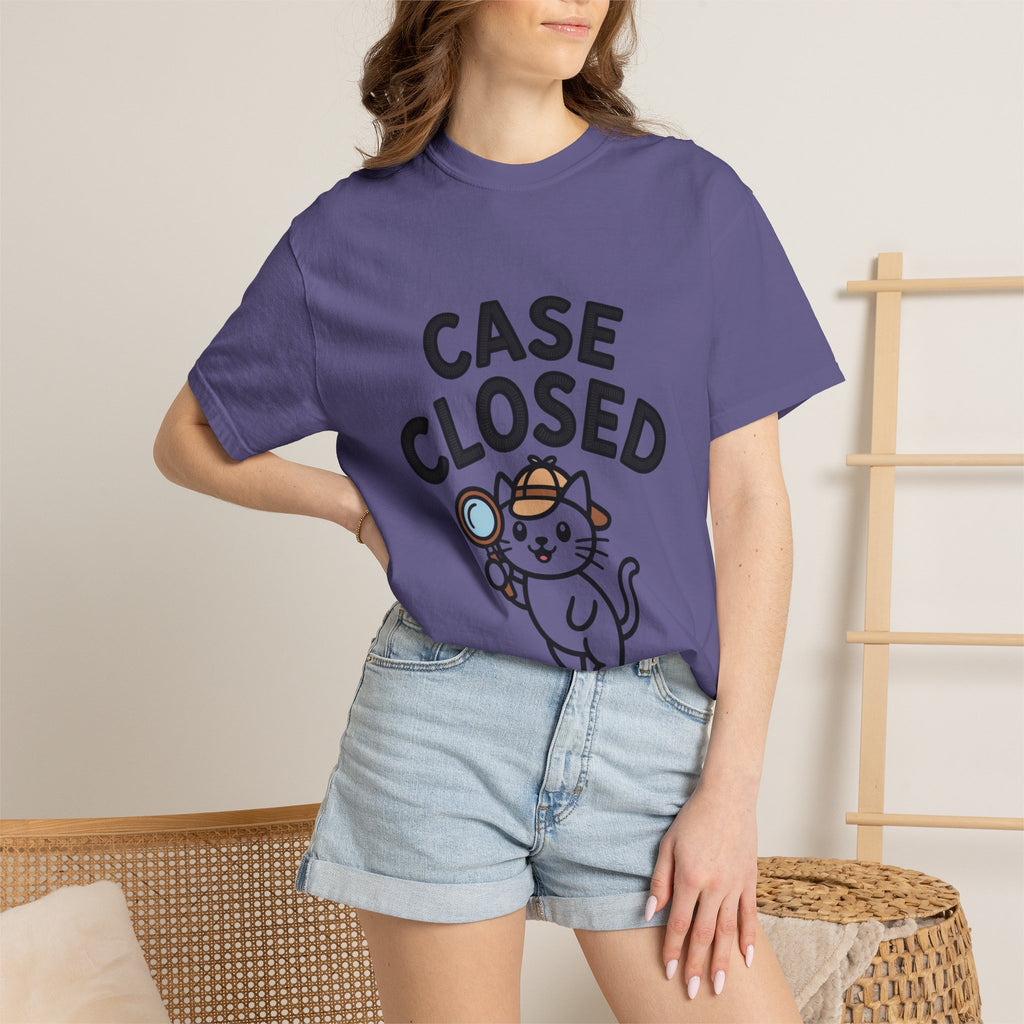 Case Closed Cat Detective T-Shirt