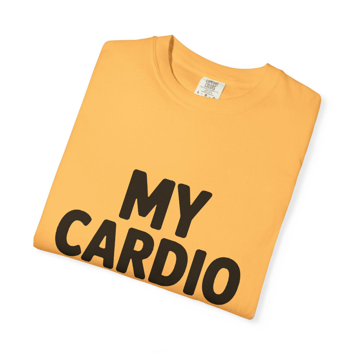 My Cardio Is Running Late Shirt, Funny Gym Excuse T-Shirt, Sarcastic Workout Tee, Lazy Fitness Humor Gift
