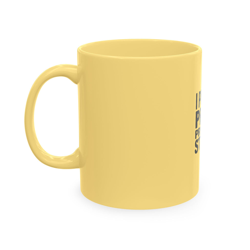 I Put The Pro In Procrastinate Mug, Funny Sarcastic Coffee Mug, Procrastinator Gift, Bold Typography Mug, Funny Office Mug Gift