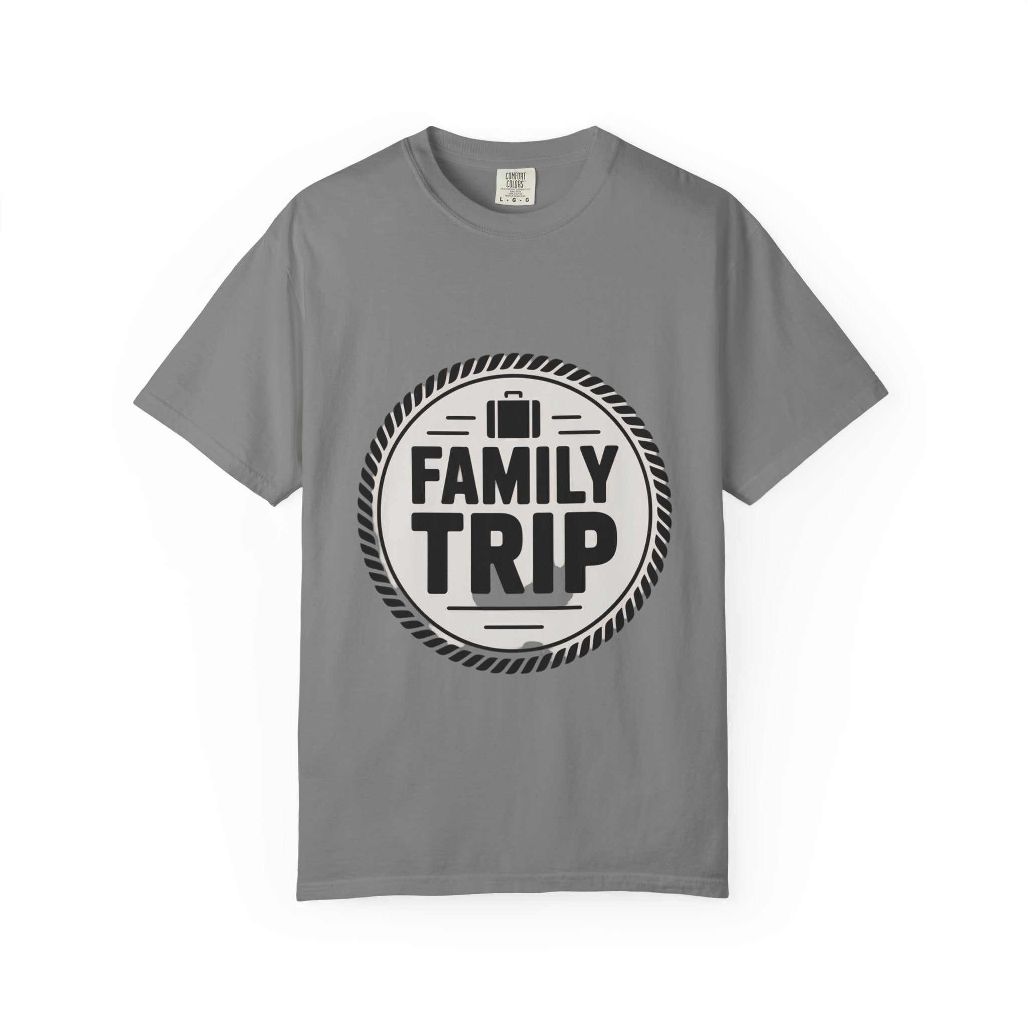 Coin Badge Family Trip T-Shirt