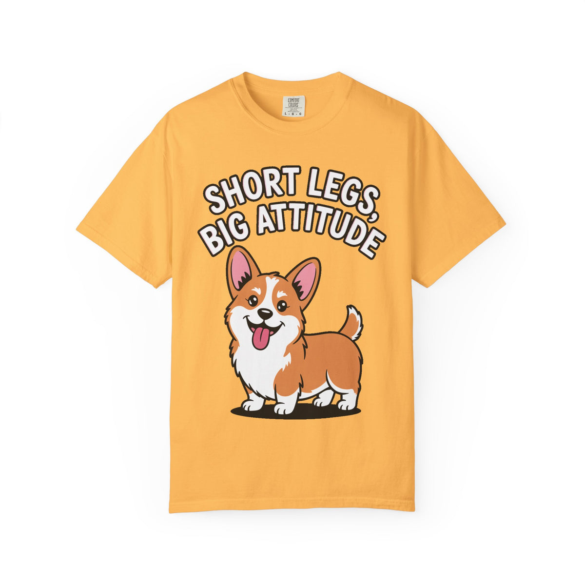 Short Legs Big Attitude Corgi Shirt, Funny Corgi T-Shirt, Cute Dog Lover Gift, Corgi Mom Dad Tee, Sassy Dog Graphic Shirt