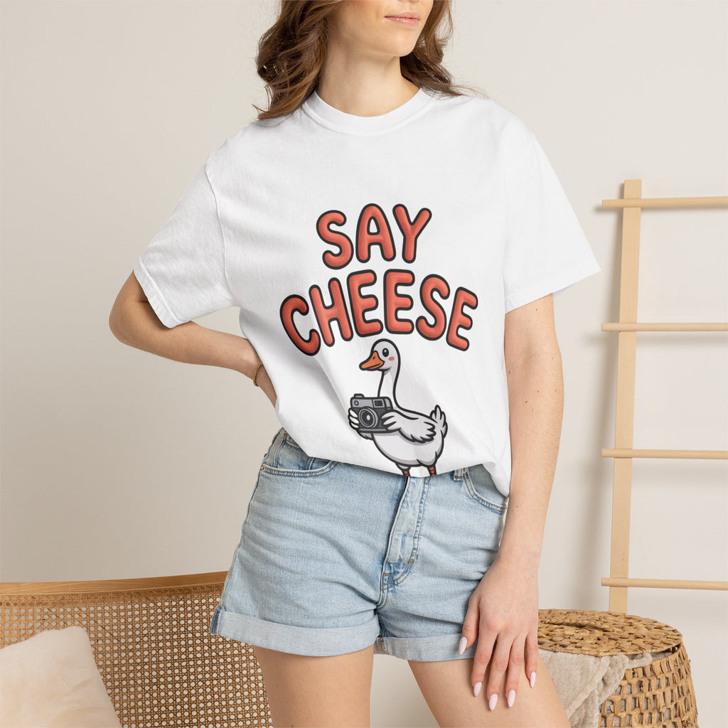 Say Cheese Goose T-Shirt