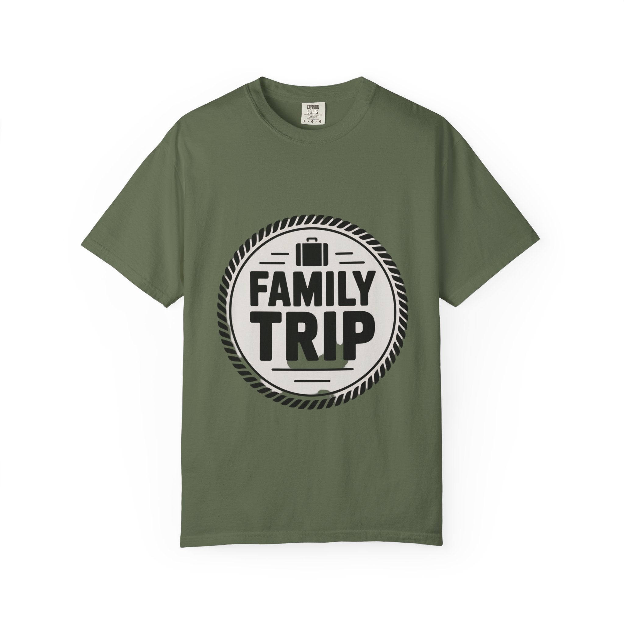 Coin Badge Family Trip T-Shirt