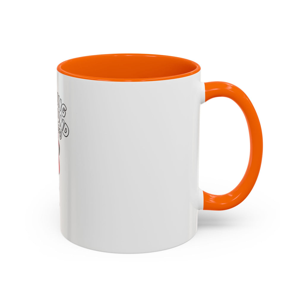 Standing My Ground Flamingo Mug, Funny One Leg Flamingo Coffee Cup, Sassy Bird Lover Gift, Cute Cartoon Flamingo Accent Mug