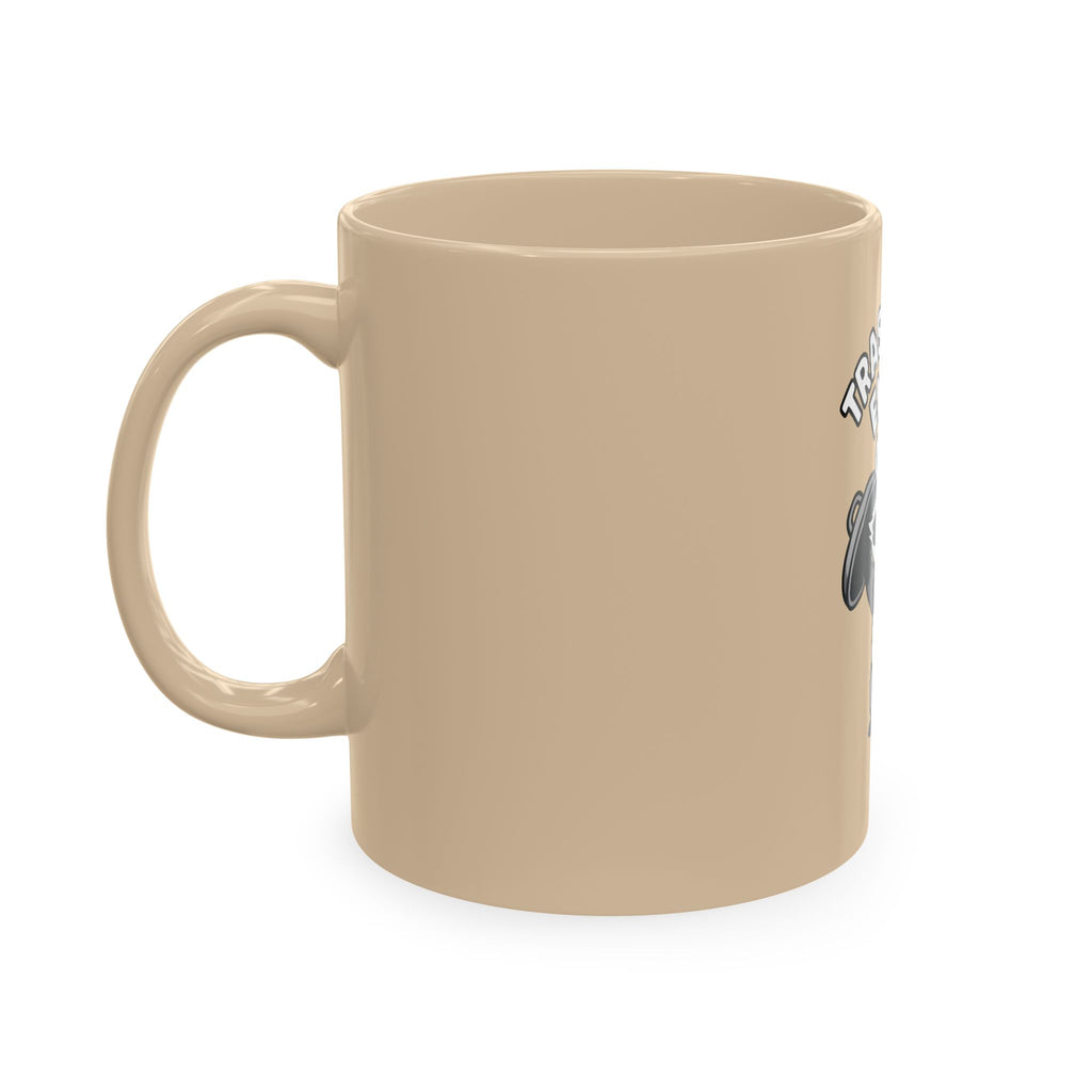 Trash Panda Energy Mug, Funny Raccoon Coffee Mug, Cute Cartoon Raccoon Gift, Chaotic Good Mug, Funny Animal Lover Mug