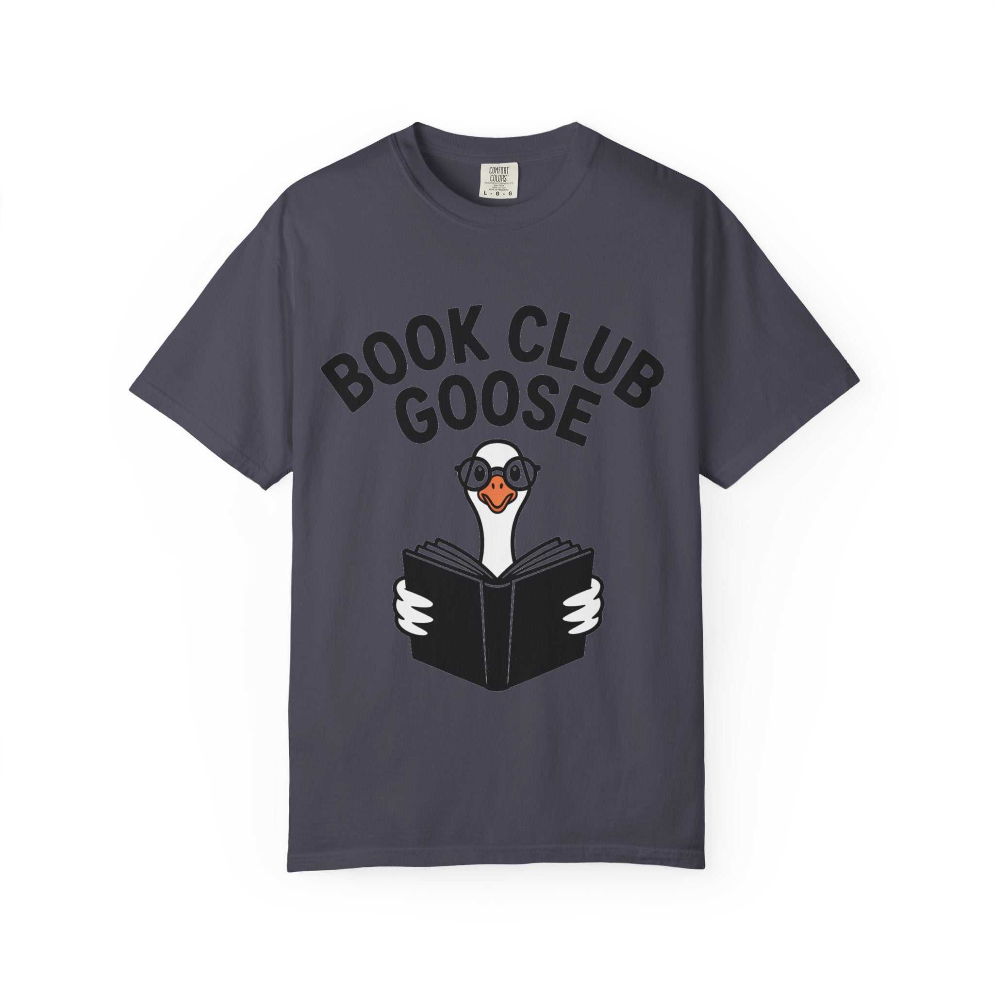 Book Club Goose Shirt, Funny Reading Goose T-Shirt, Bookworm Gift, Cute Bookish Bird Tee, Librarian Gift Shirt