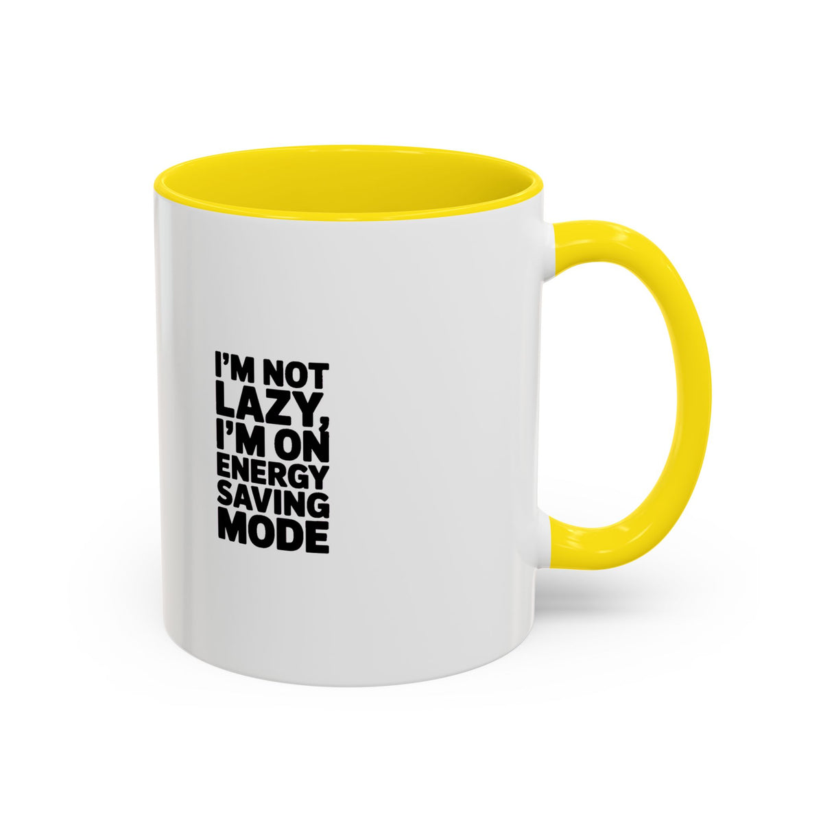 Funny Energy Saving Mode Mug, I'm Not Lazy Sarcastic Coffee Cup, Introvert Gift, Sarcastic Quote Mug for Coworker