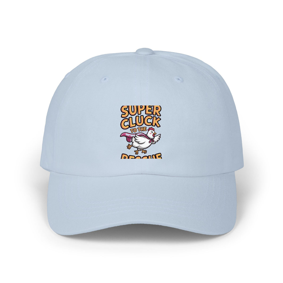 Super Cluck Chicken Dad Hat, Funny Superhero Chicken Cap, Cute Farm Animal Embroidered Hat, Chicken Lover Gift Cap
