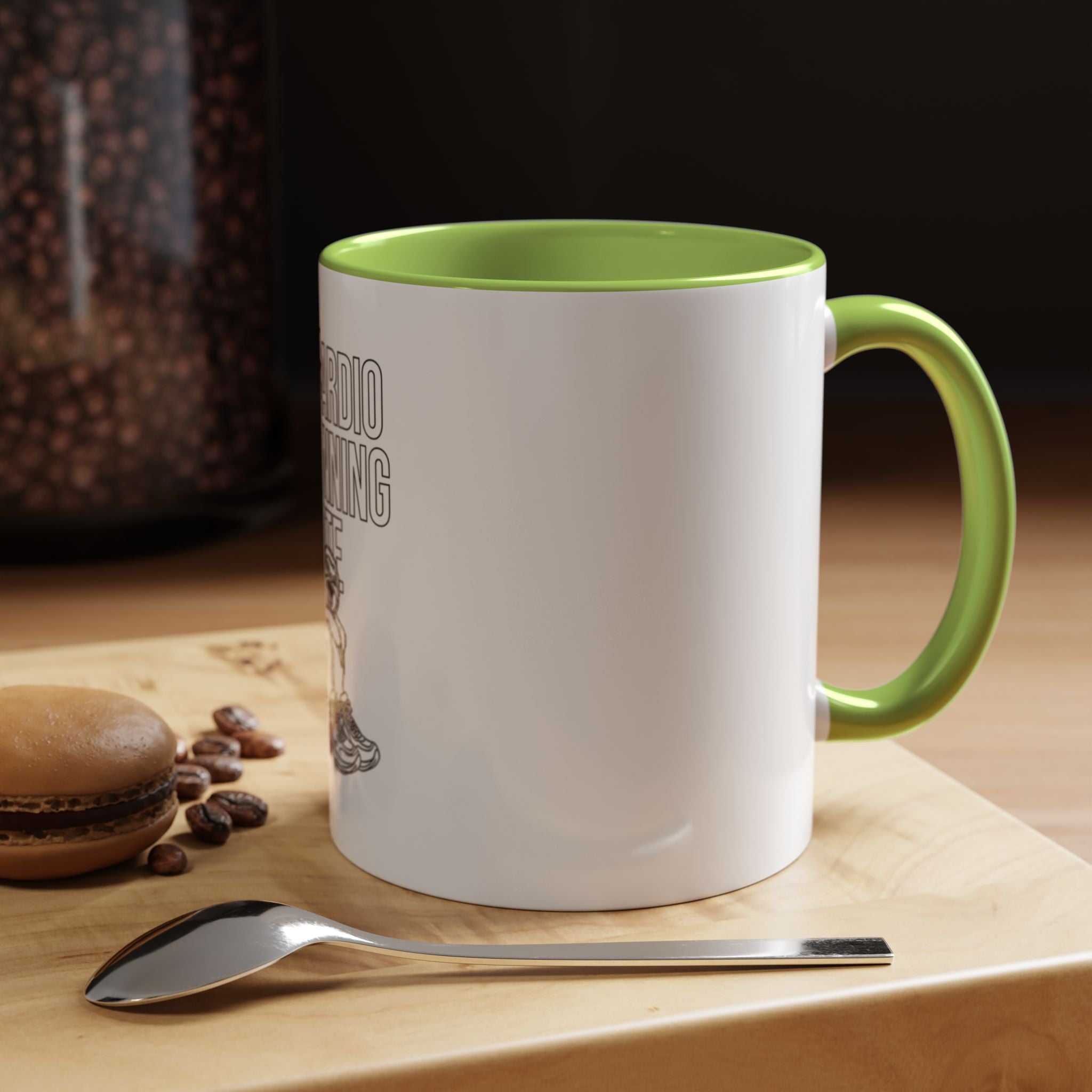 Coffee Mug — "My Cardio Is Running Late" Lazy Sloth Funny Gift