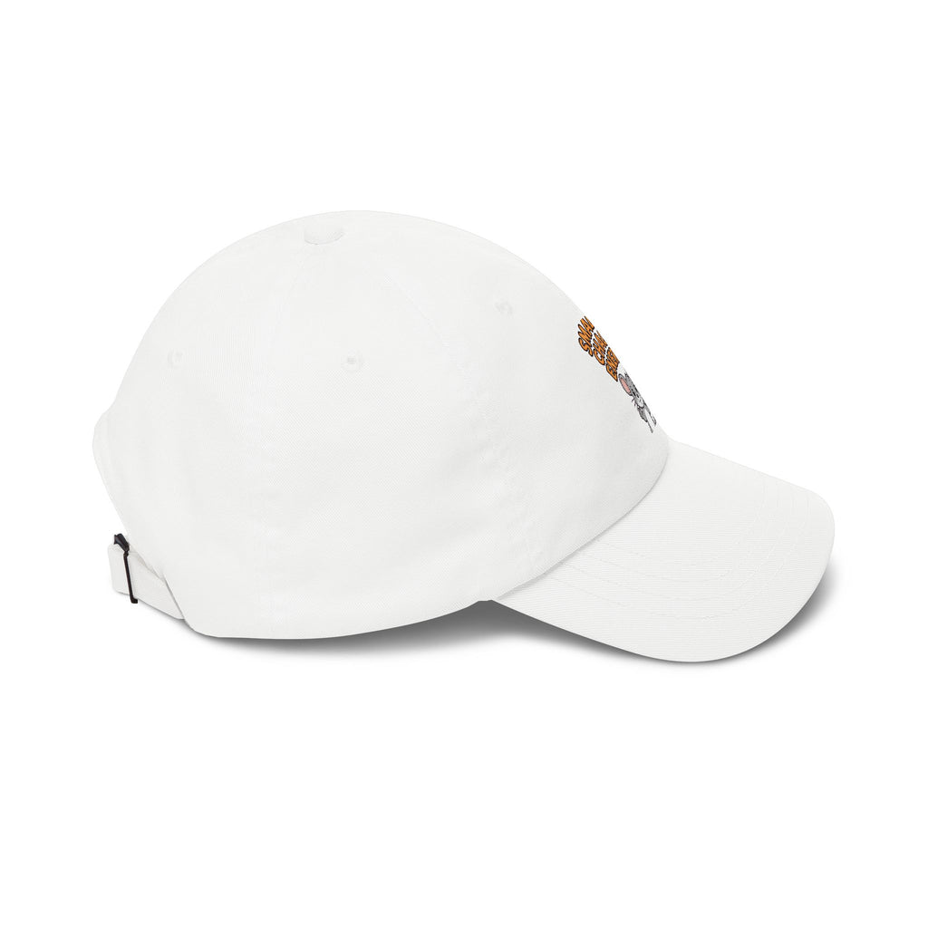 Small But Chaotic Energy Dad Hat, Funny Mouse Embroidered Cap, Cute Cartoon Mouse Baseball Cap, Sarcastic Gift for Him or Her