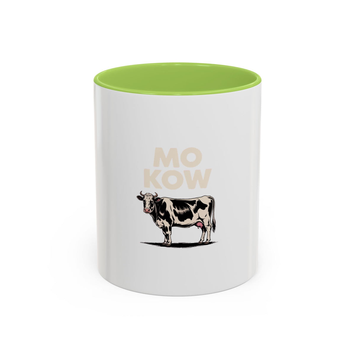 Funny Cow Mug, Mo Kow Absurd Meme Mug, Deadpan Farm Animal Coffee Cup, Weird Cow Lover Gift, Funny Sarcastic Mug