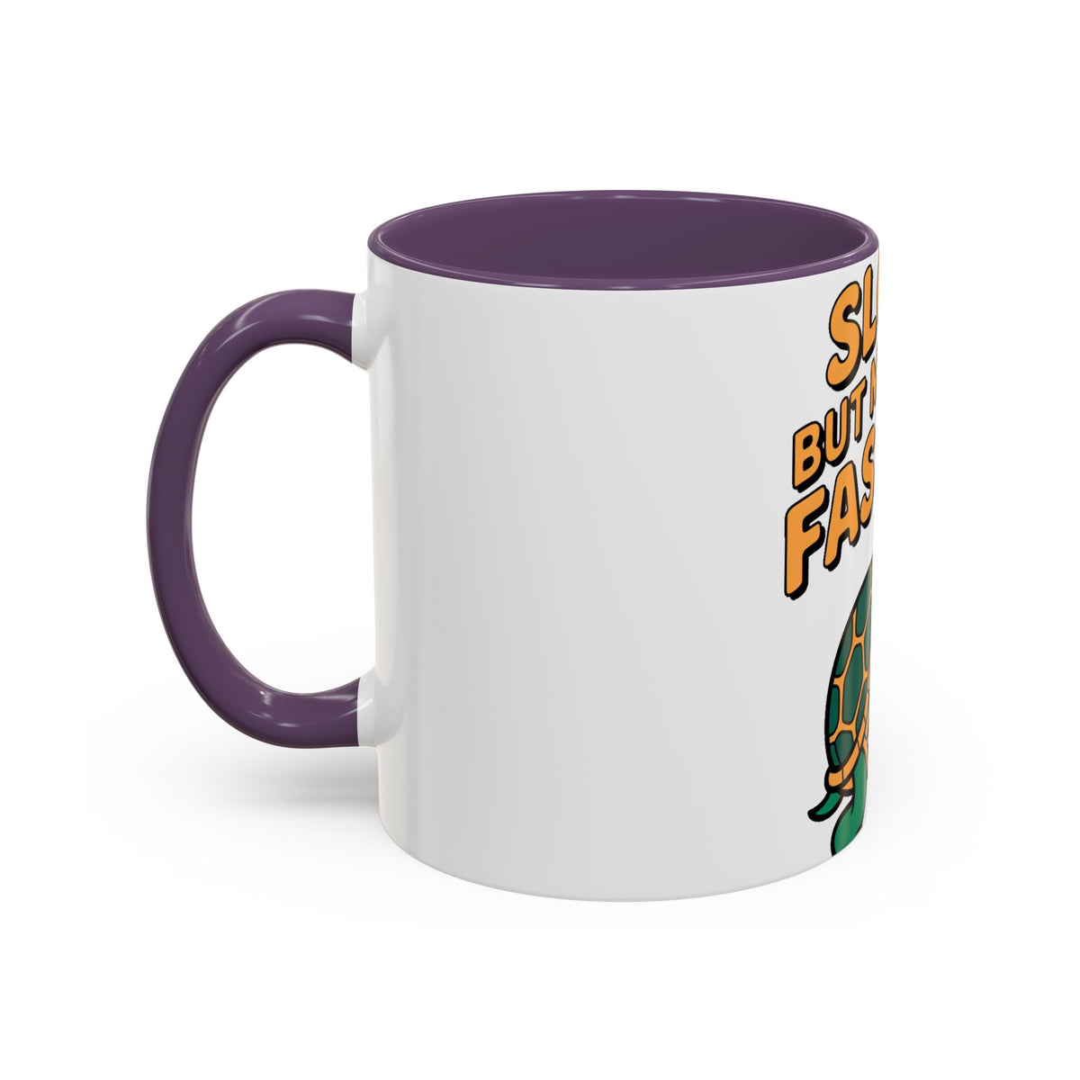 Slow But Fashion Turtle Mug, Funny Sunglasses Turtle Coffee Cup, Cute Turtle Lover Gift, Sassy Animal Mug for Coffee Tea Lovers
