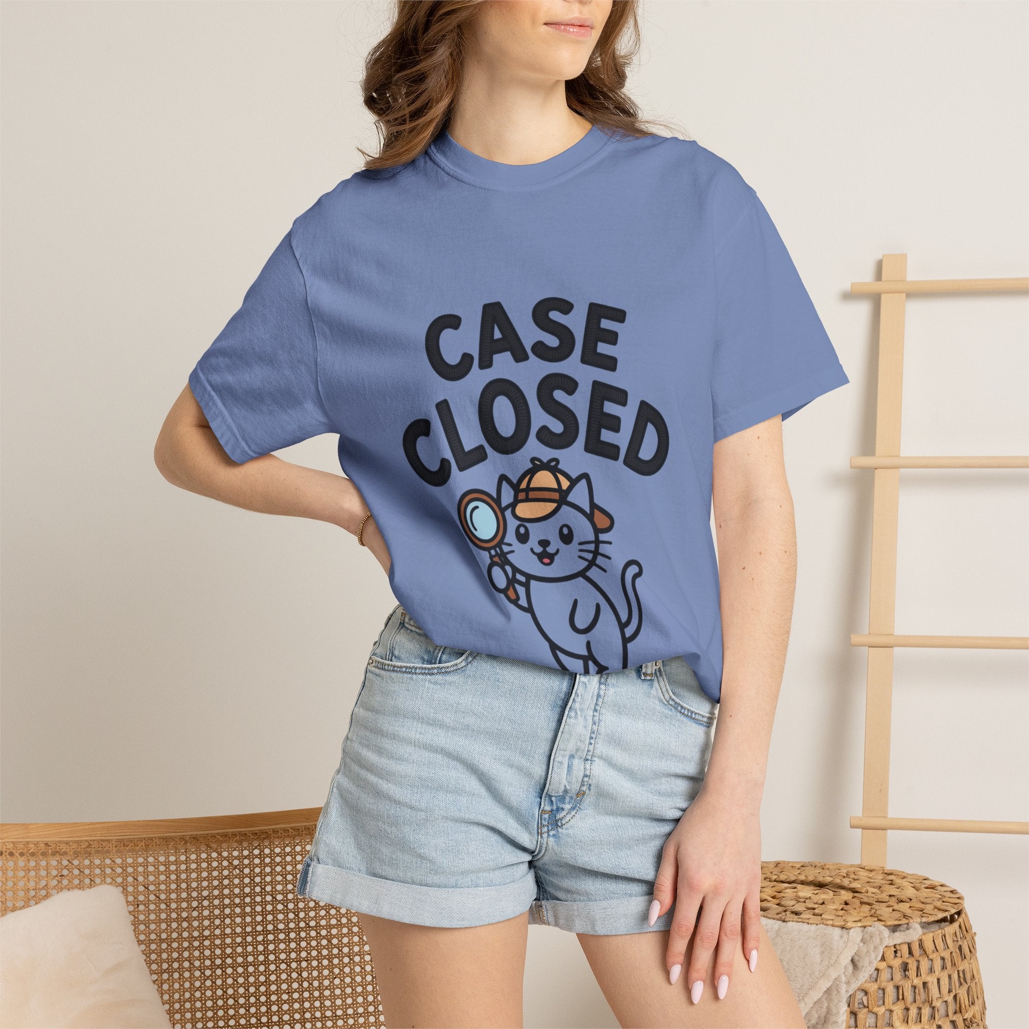 Case Closed Cat Detective T-Shirt