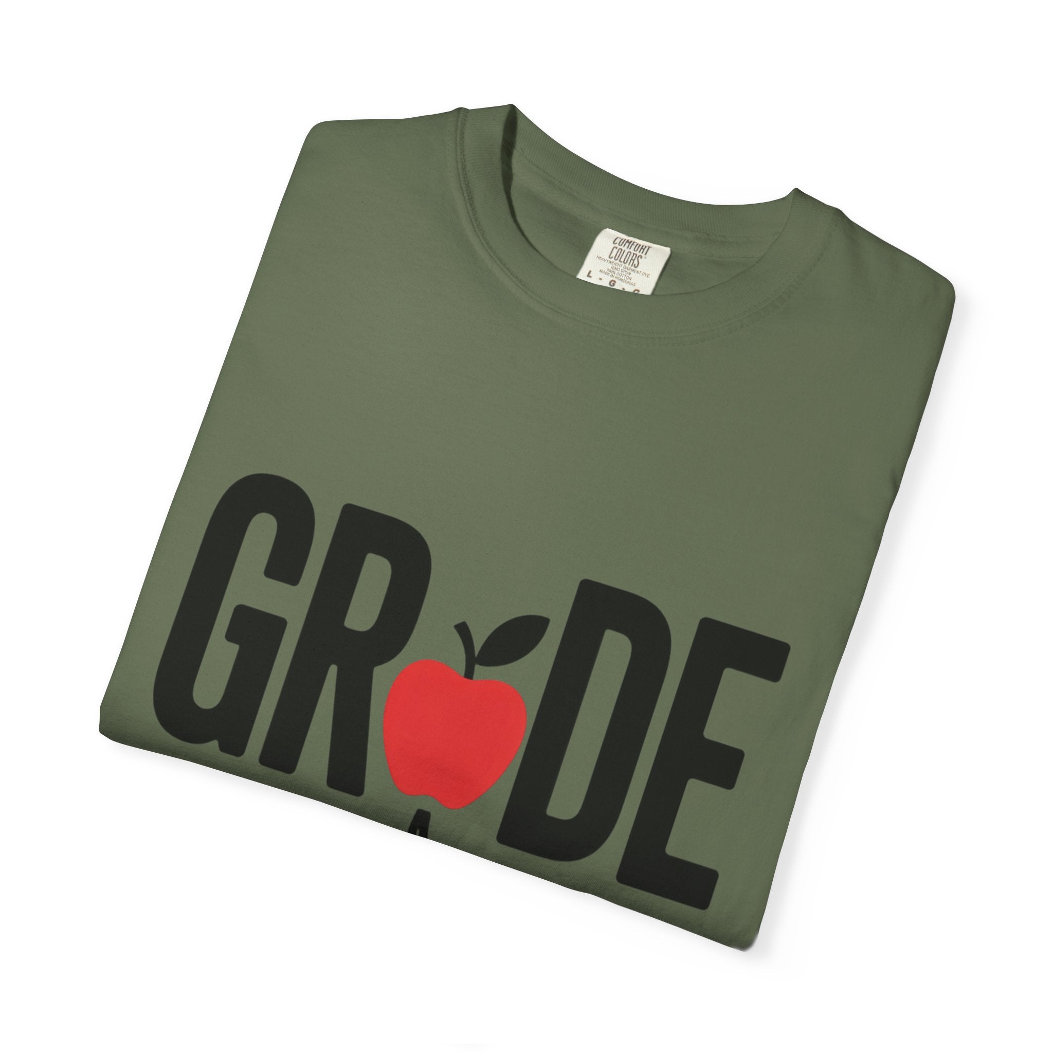 Grade A Teacher Shirt, Funny Apple Teacher T-Shirt, Cute Teacher Appreciation Gift, Back to School Tee for Teacher