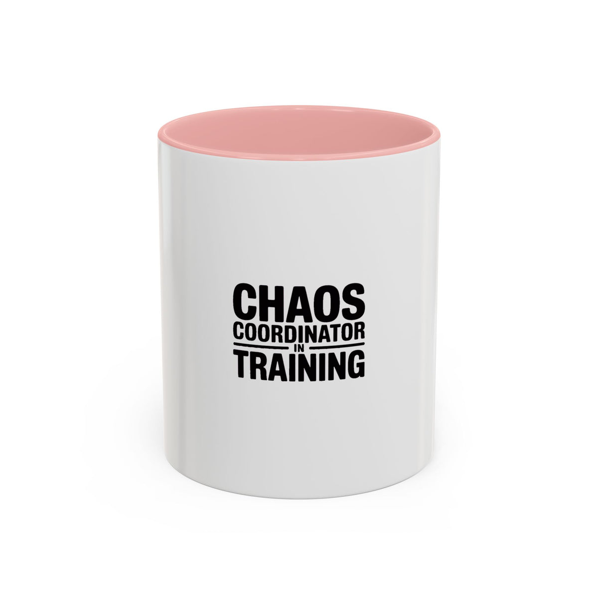 Chaos Coordinator In Training Mug, Funny Sarcastic Coffee Mug, Bold Typography Mug Gift, Mom Life Mug, Teacher Gift Mug