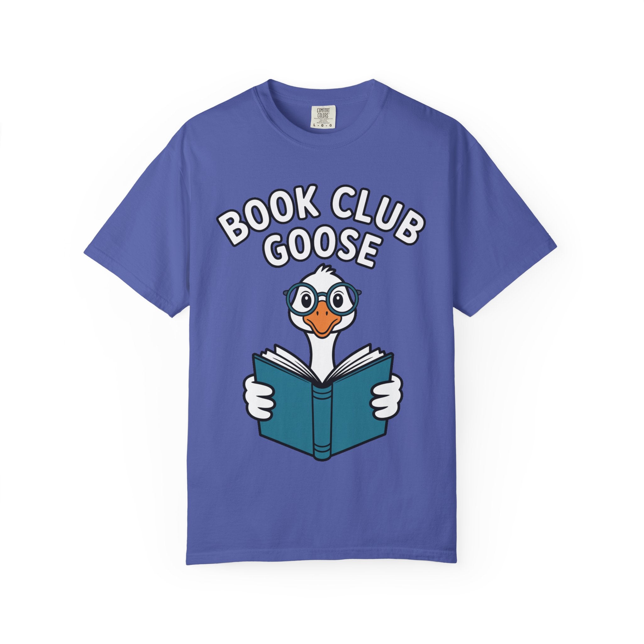 Book Club Goose Shirt, Funny Reading Goose T-Shirt, Bookworm Gift, Cute Bookish Goose Tee, Librarian Gift for Book Lovers