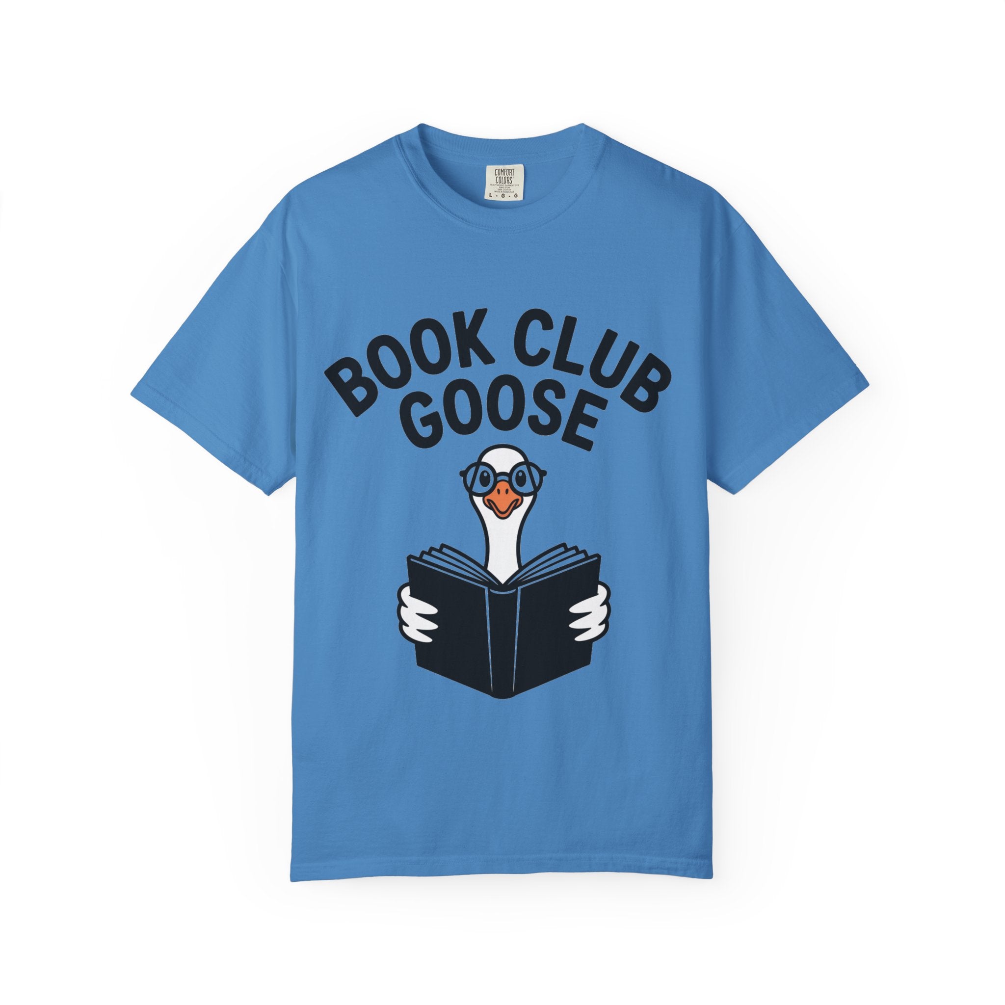 Book Club Goose Shirt, Funny Reading Goose T-Shirt, Bookworm Gift, Cute Bookish Bird Tee, Librarian Gift Shirt
