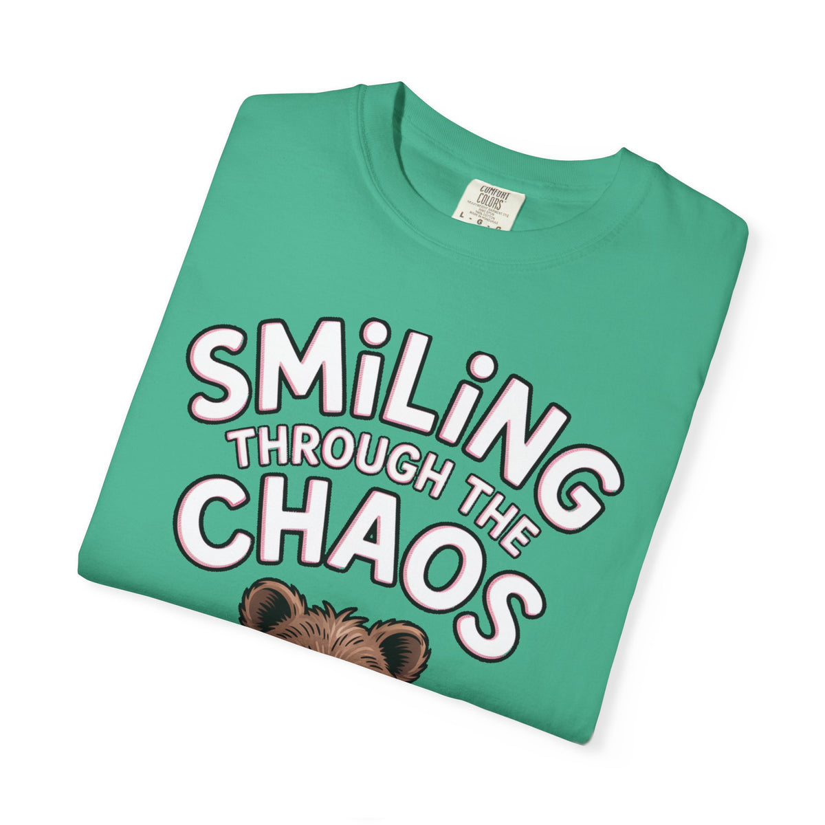 Smiling Through The Chaos Quokka Shirt, Funny Quokka T-Shirt, Cute Smiling Animal Tee, Positive Vibes Shirt, Quokka Lover Gift