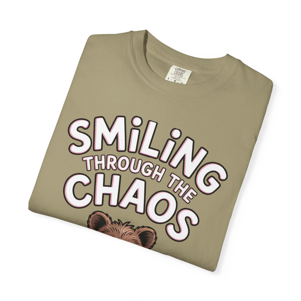 Smiling Through The Chaos Quokka Shirt, Funny Quokka T-Shirt, Cute Smiling Animal Tee, Positive Vibes Shirt, Quokka Lover Gift