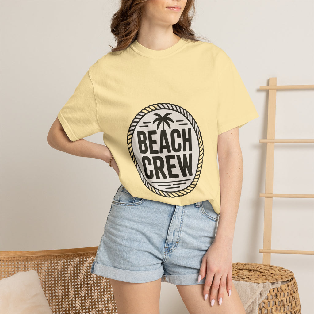 Coin Badge Beach Crew T-Shirt