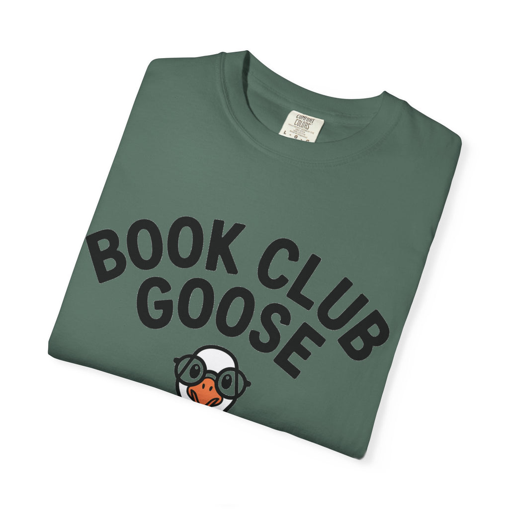 Book Club Goose Shirt, Funny Reading Goose T-Shirt, Bookworm Gift, Cute Bookish Bird Tee, Librarian Gift Shirt