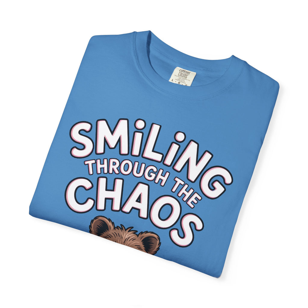 Smiling Through The Chaos Quokka Shirt, Funny Quokka T-Shirt, Cute Smiling Animal Tee, Positive Vibes Shirt, Quokka Lover Gift