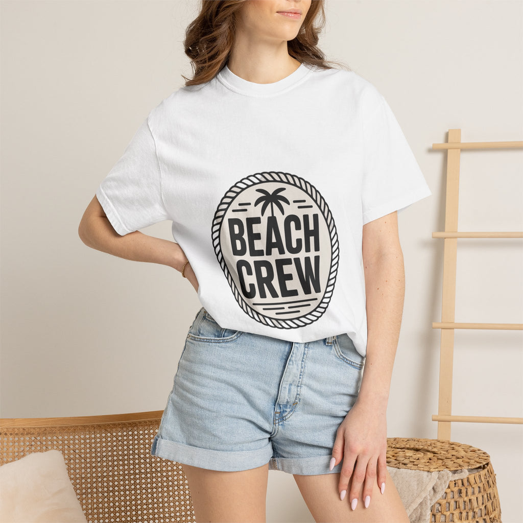 Coin Badge Beach Crew T-Shirt