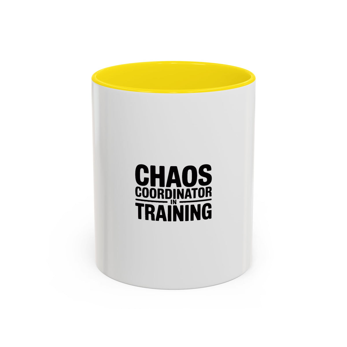 Chaos Coordinator In Training Mug, Funny Sarcastic Coffee Mug, Bold Typography Mug Gift, Mom Life Mug, Teacher Gift Mug
