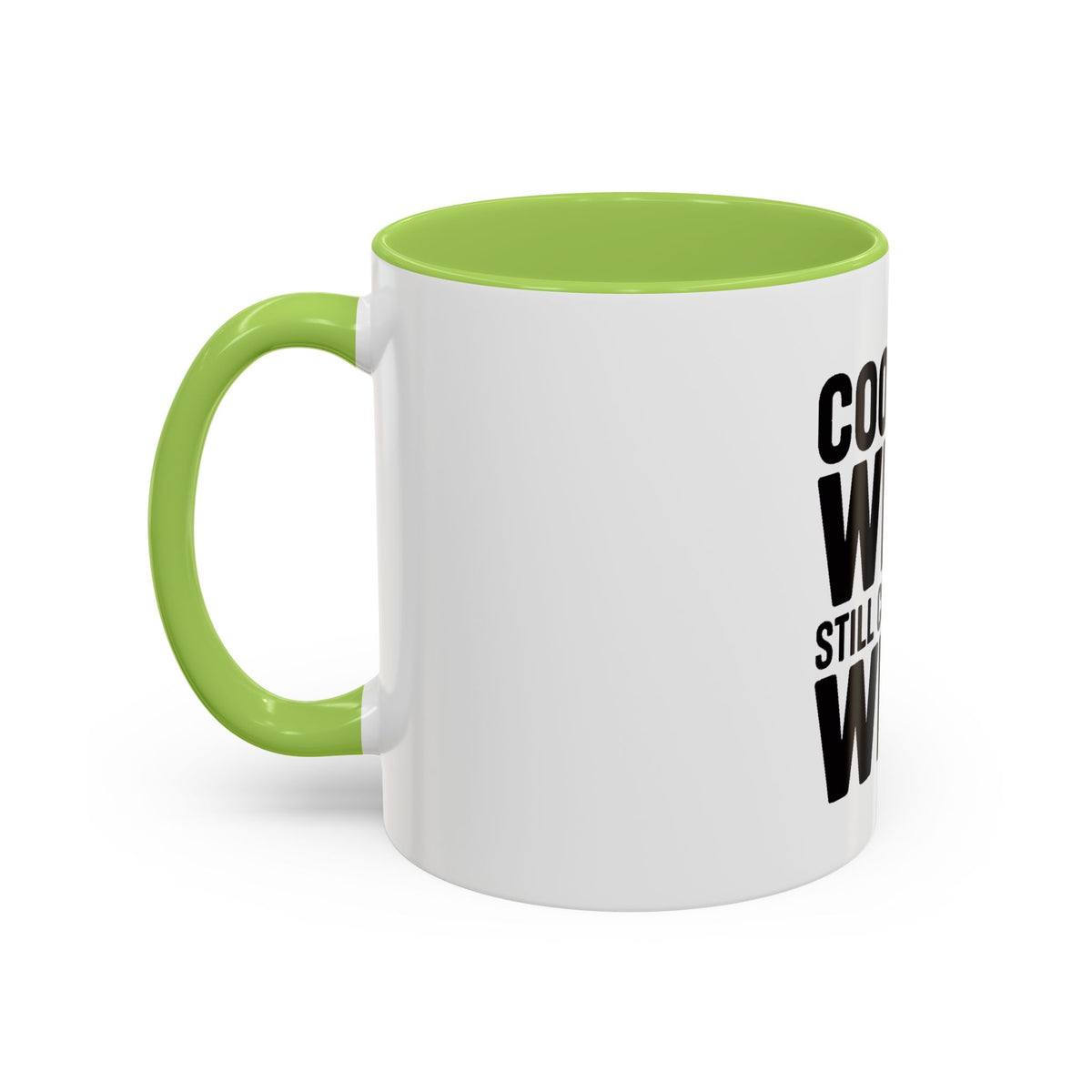 Cooking Wine Still Counts Mug, Funny Wine Lover Gift, Sarcastic Kitchen Mug, Bold Typography Coffee Cup, Gift for Wine Mom