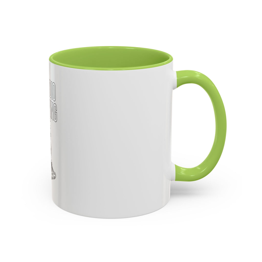 Coffee Mug — "My Cardio Is Running Late" Lazy Sloth Funny Gift