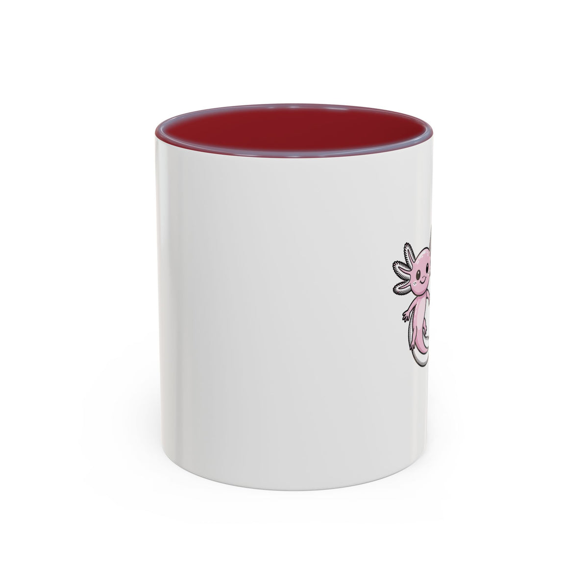 Cute Axolotl Mug, Smiling Axolotl Coffee Cup, Kawaii Axolotl Gift, Cute Animal Lover Mug, Aquatic Pet Mug for Her