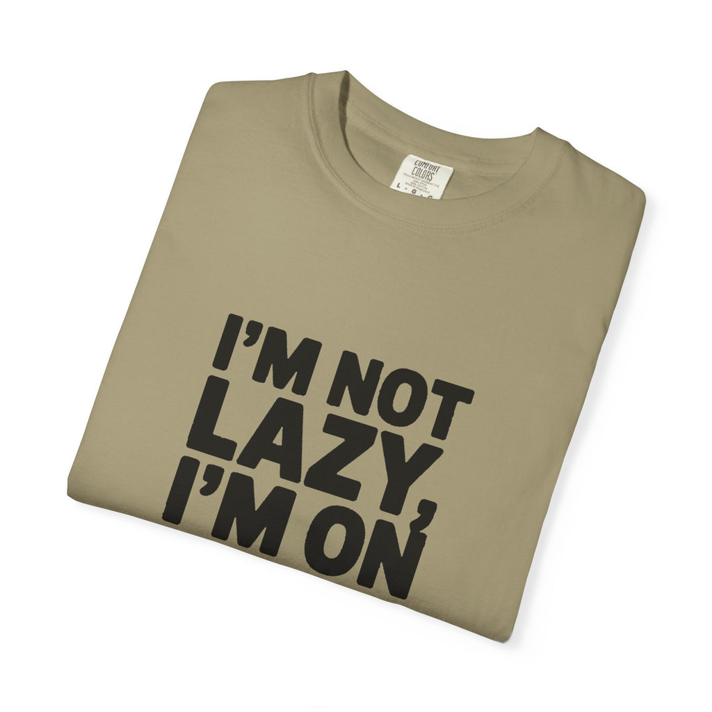 I'm Not Lazy I'm On Energy Saving Mode Shirt, Funny Sarcastic T-Shirt, Lazy Day Tee, Funny Gift for Him Her, Introvert Shirt