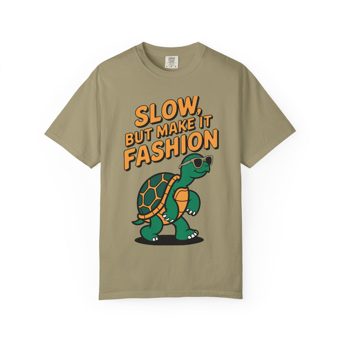 Slow But Fashion Turtle Shirt, Funny Turtle Sunglasses T-Shirt, Cute Turtle Lover Gift, Sarcastic Animal Tee