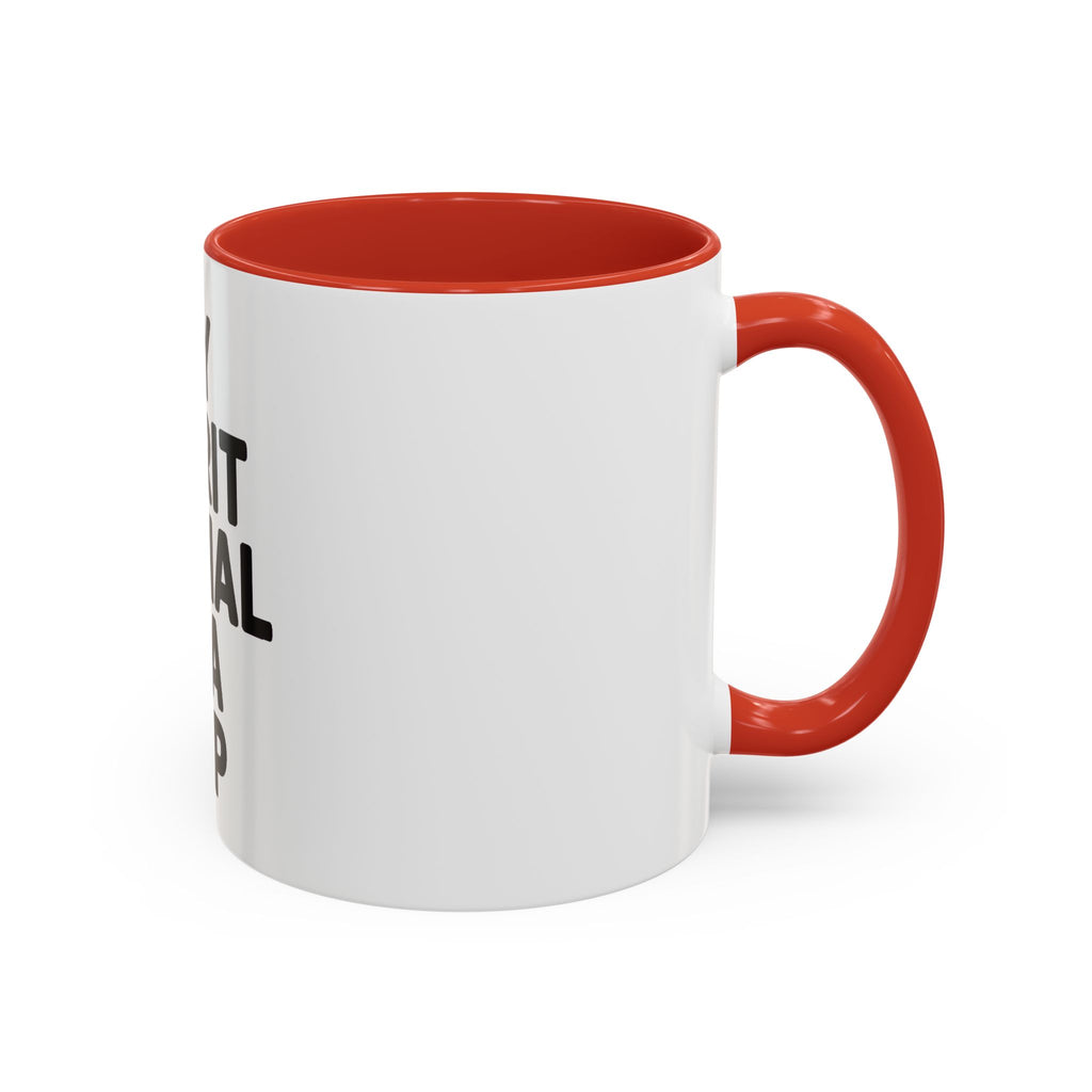 My Spirit Animal Is A Nap Mug, Funny Nap Lover Coffee Cup, Lazy Day Sarcastic Gift, Bold Typography Accent Mug for Coffee or Tea