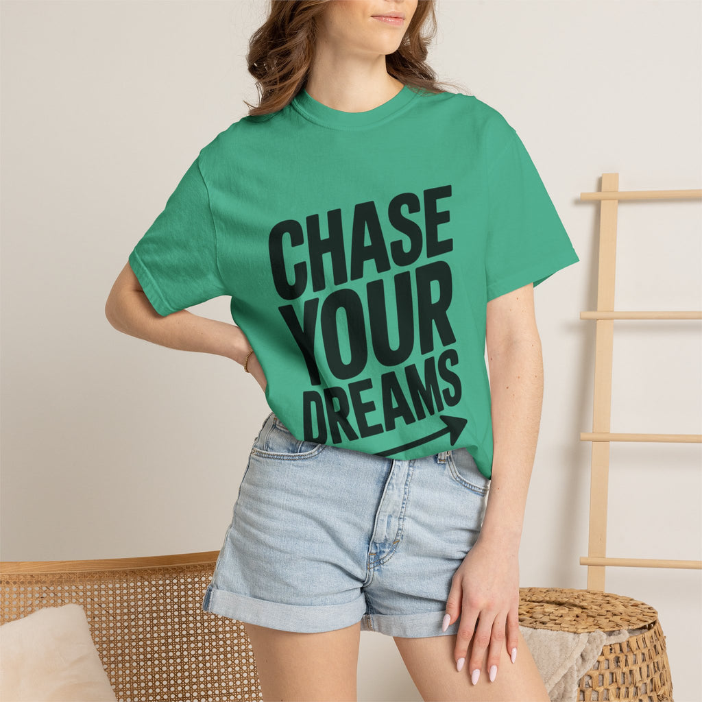 Chase Your Dreams Typography T-Shirt