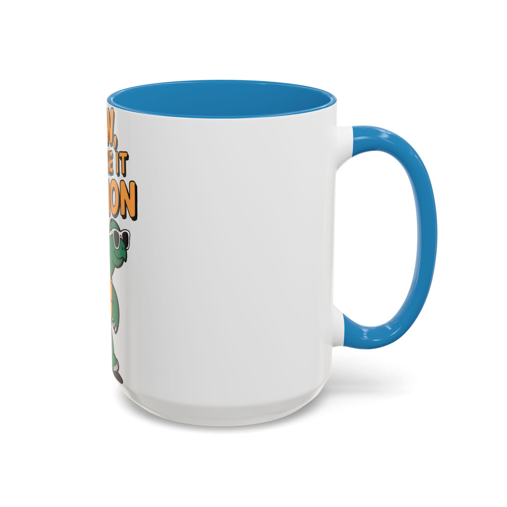 Slow But Fashion Turtle Mug, Funny Sunglasses Turtle Coffee Cup, Cute Turtle Lover Gift, Sassy Animal Mug for Coffee Tea Lovers