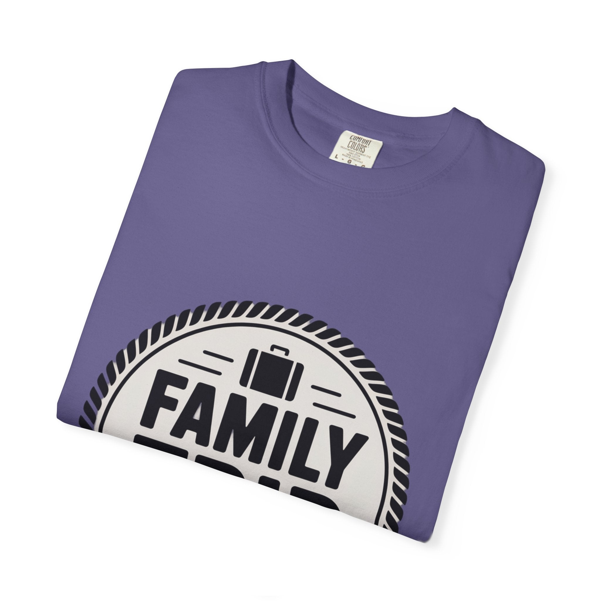 Coin Badge Family Trip T-Shirt