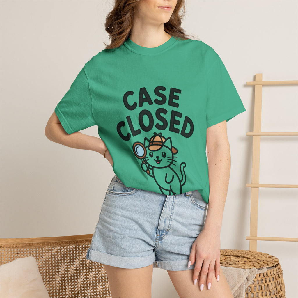 Case Closed Cat Detective T-Shirt