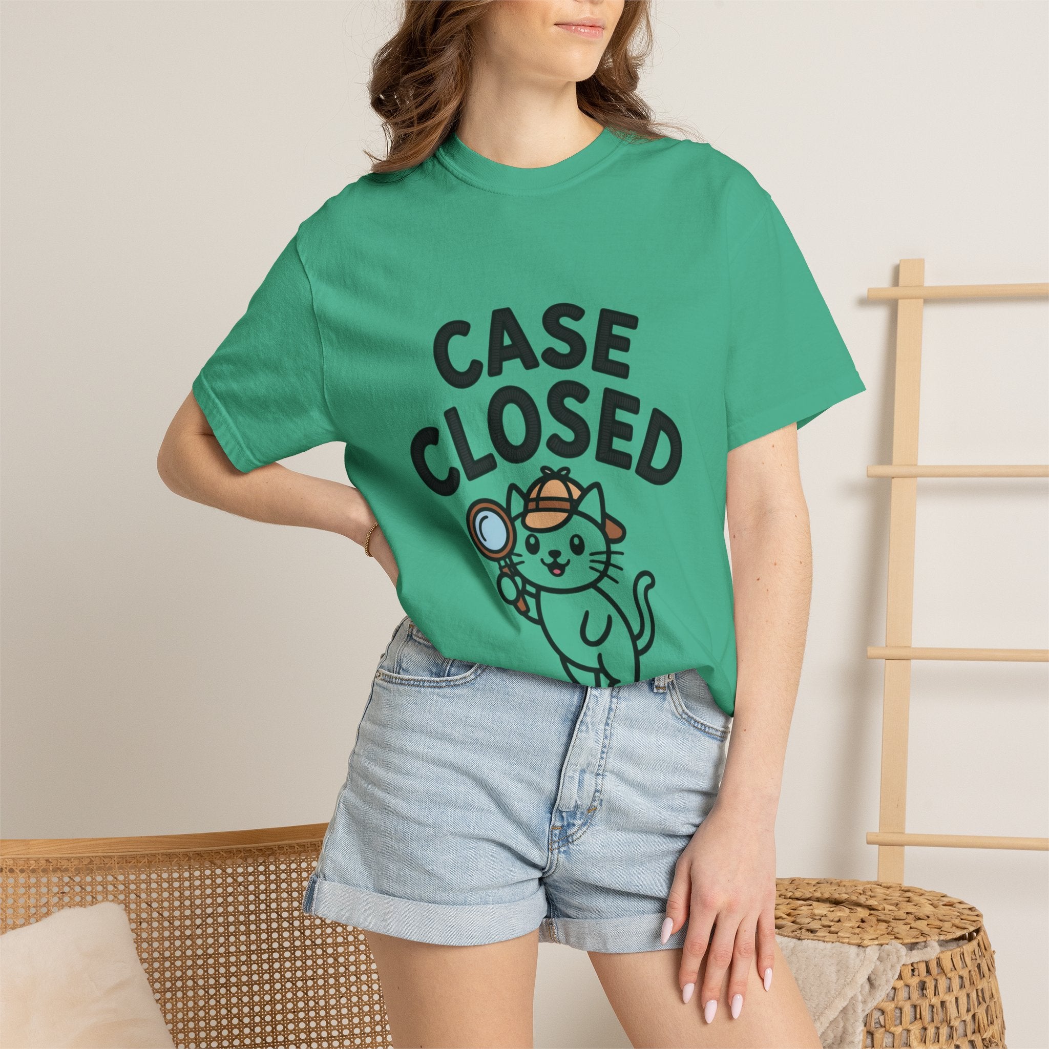 Case Closed Cat Detective T-Shirt