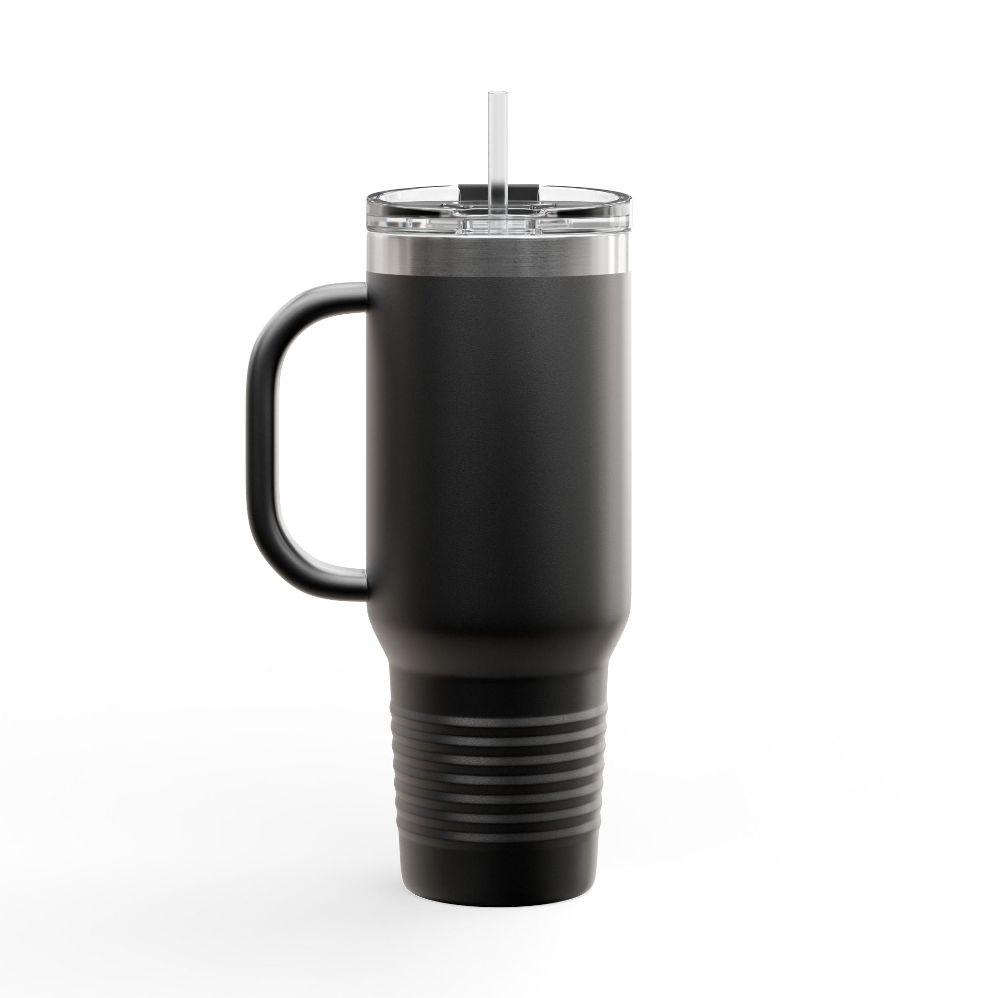 Bear With Me Travel Mug 40oz, Cute Bear Tumbler, Funny Sleepy Bear Insulated Cup With Handle And Straw, Bear Lover Gift